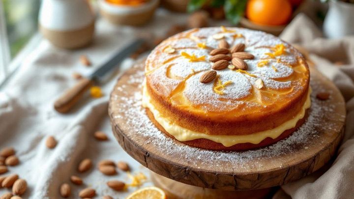 Un dolce delicato dal sapore pieno e dalla crosta dorata