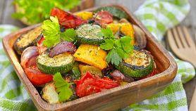 Verdure al forno saporite