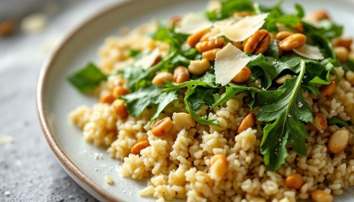 Riso con rucola