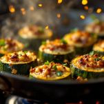 Cottura delle zucchine ripiene