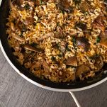 Continuate così fino a portare il riso a cottura