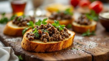 Crostini ai fegatini di pollo
