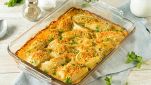 Finocchi gratinati al forno senza besciamella