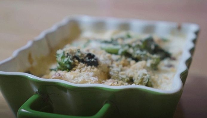 lasagne con mozzarella bufala DOP