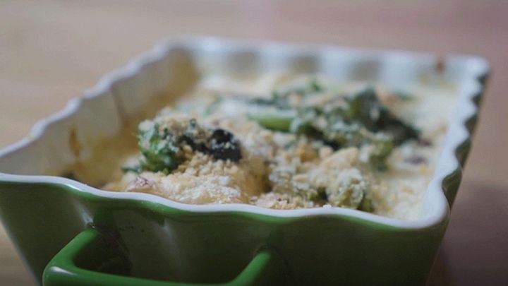 lasagne con mozzarella bufala DOP