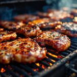 Cottura della carne sulla griglia