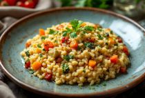 Risotto con verdure