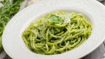 Spaghetti al pesto di cime di rapa