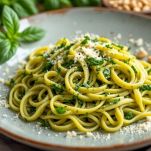 Trenette al pesto pronte