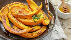 Zucca al forno con timo e miele