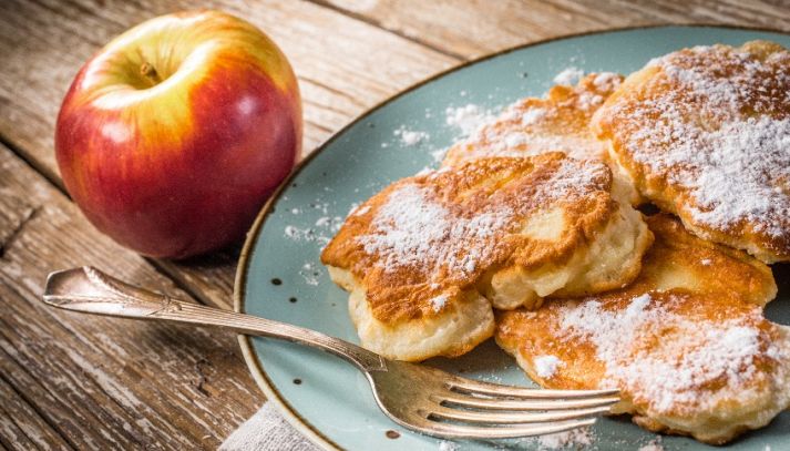 Frittelle di mele in padella