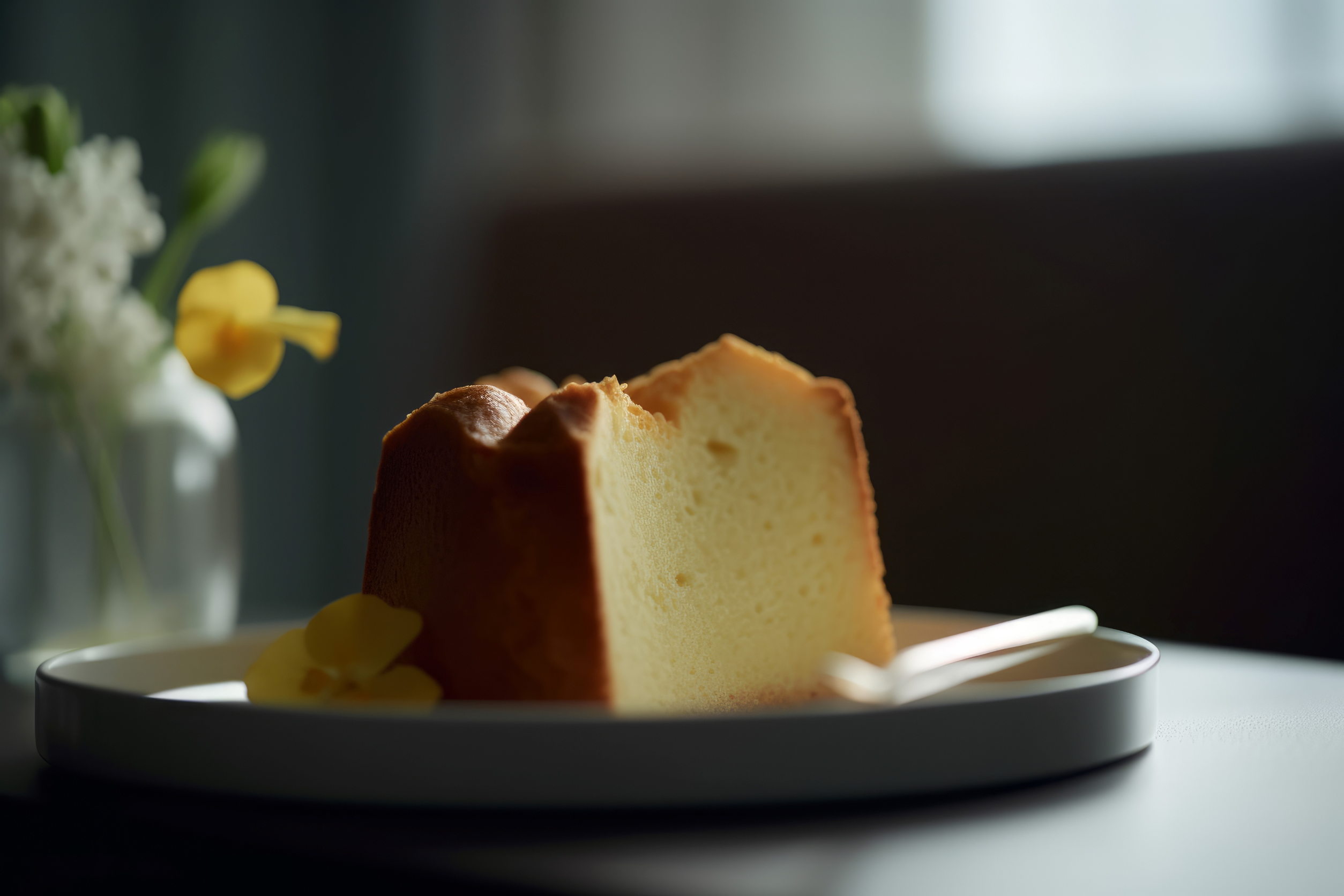 Chiffon cake al limone alta e morbida ricetta