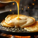 Cottura delle crespelle