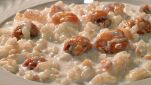Minestra di riso e castagne al latte