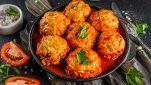 Polpette al sugo con purè