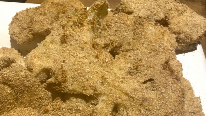 Cotoletta di cavolfiore al forno