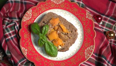 Polpettone di zucca e castagne