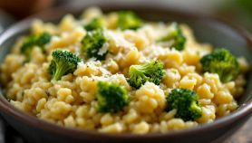 Risotto con broccoletti