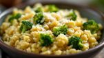 Risotto con broccoletti