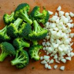 Broccoletti e cipolle