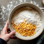 Farina di mais e 00