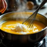 La preparazione della crema