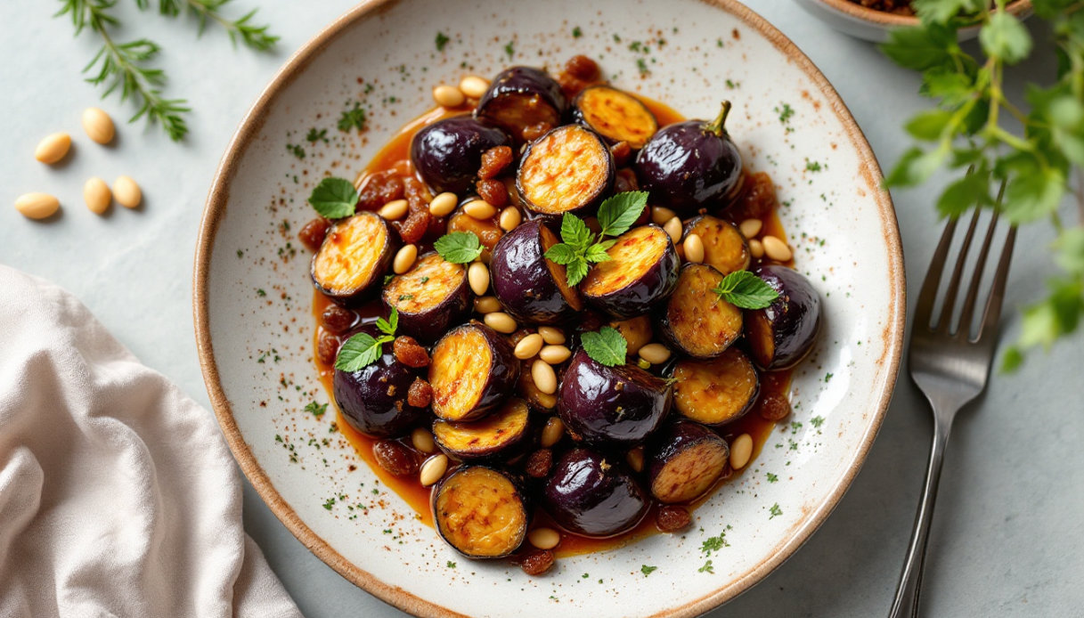 Melanzane in agrodolce