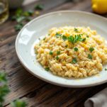 Risotto al limone pronto