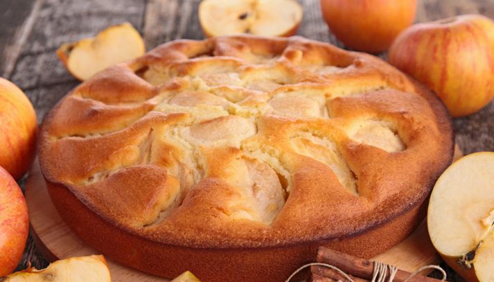 Torta di mele dietetica