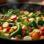 La cottura delle verdure