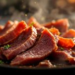 La cottura della carne