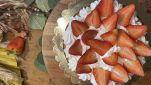 Torta con Fragole e Panna