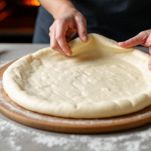 lavorazione pizza margherita