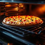 cottura pizza margherita