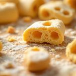 Biscotti forati decorativi