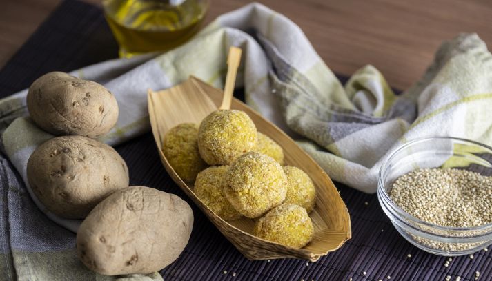 Polpette di quinoa e patate