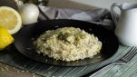 Risotto con carciofi al limone