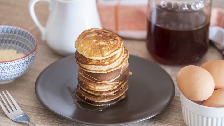 Pancake farina di cocco e ceci