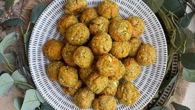 Polpette vegetariane con zucchine e carote