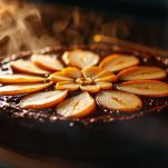 torta pere e cioccolato in forno
