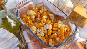 Cavolfiore e zucca al forno