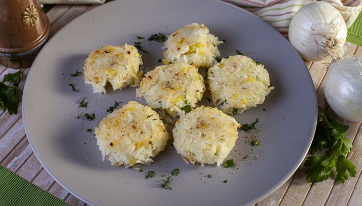Medaglioni di riso e patate