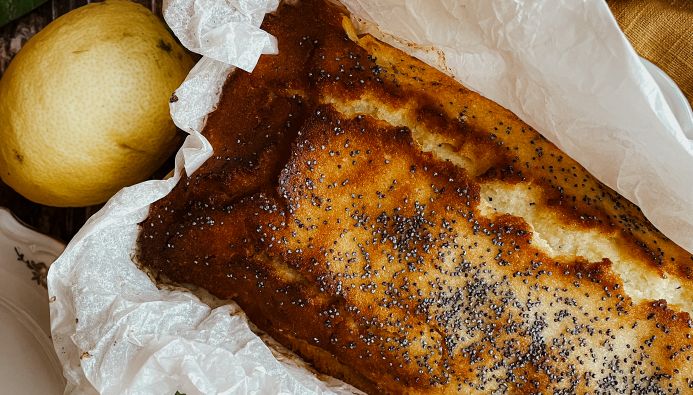 Plumcake al Limone e Semi di Papavero