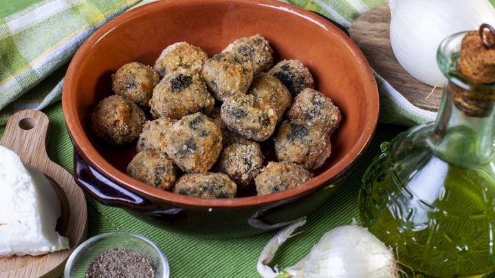 Polpette verdi di ricotta
