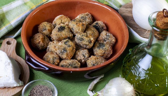 Polpette verdi di ricotta