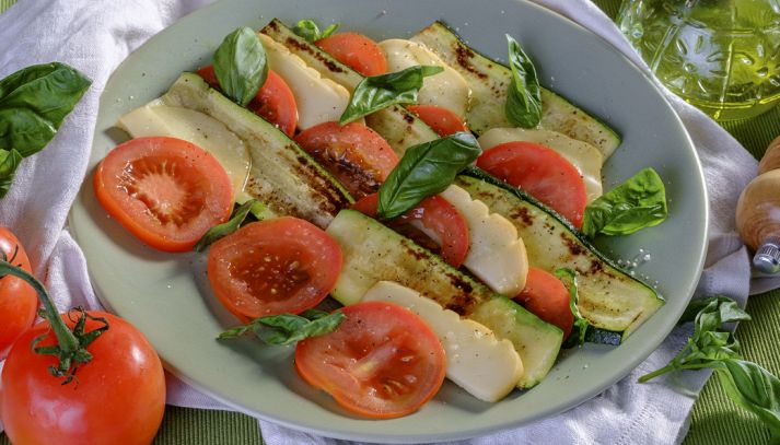 Caprese di zucchine