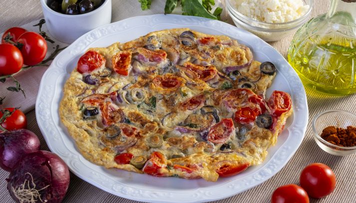 Frittata ai profumi mediterranei