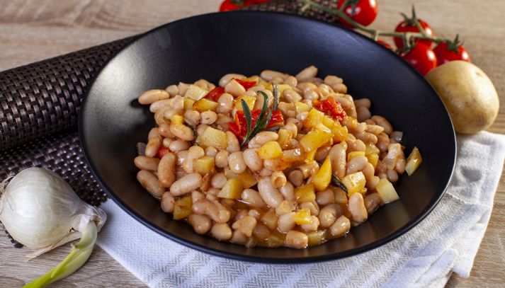 Patate e cannellini