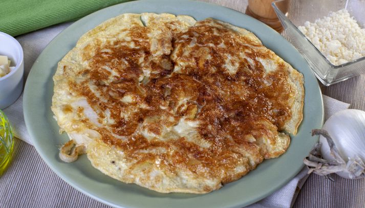 Tortilla di cipolle e patate