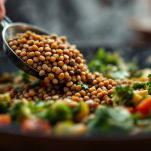 Lenticchie pronte per insaporirsi.